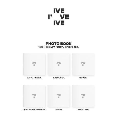 IVE - 1st Full Album - I'VE IVE - JEWEL CASE VERSION