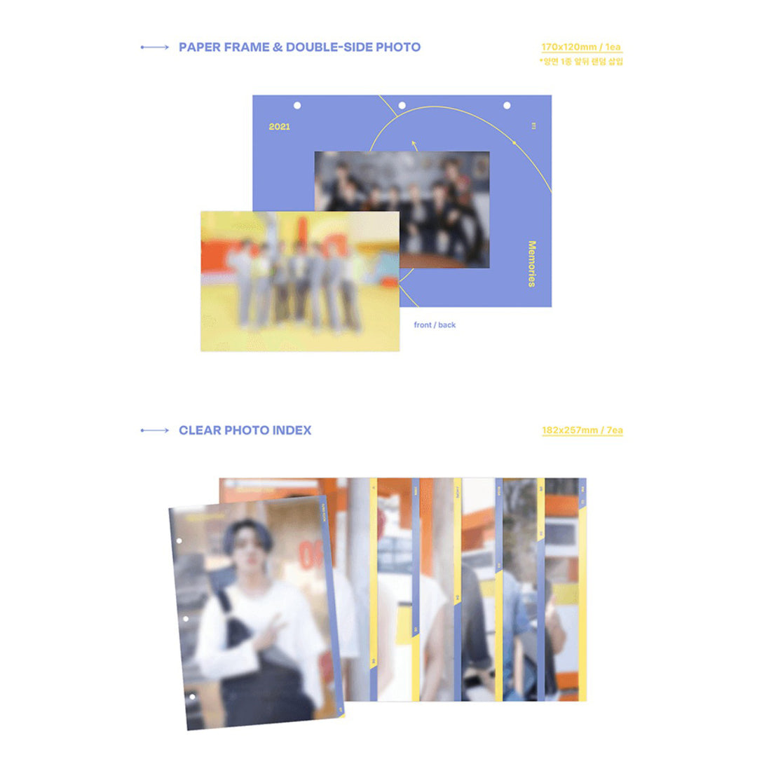 BTS - MEMORIES OF 2021 - DVD + WEVERSE BENEFITS – SarangHello LLC