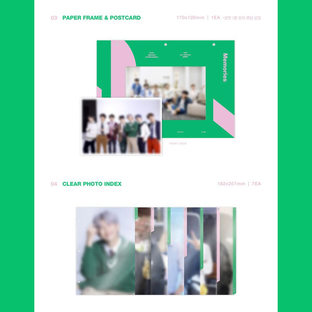 BTS - MEMORIES OF 2020 - DVD + WEVERSE BENEFITS – SarangHello LLC