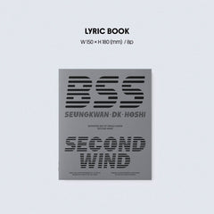 BSS - SEVENTEEN - 1st Single Album - Second Wind - Special Edition