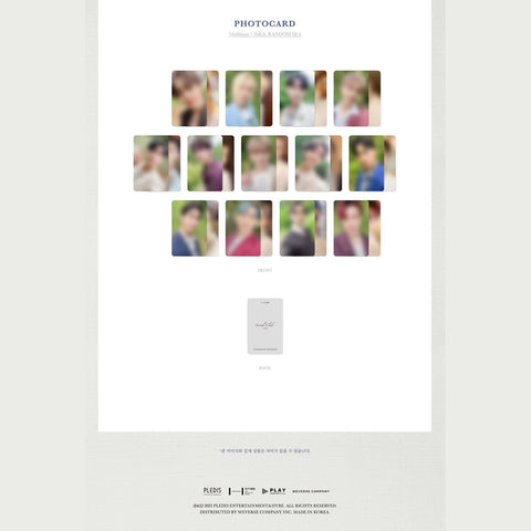 SEVENTEEN - SOCIAL CLUB PHOTO BOOK - CARAT - AL FINE VERSION