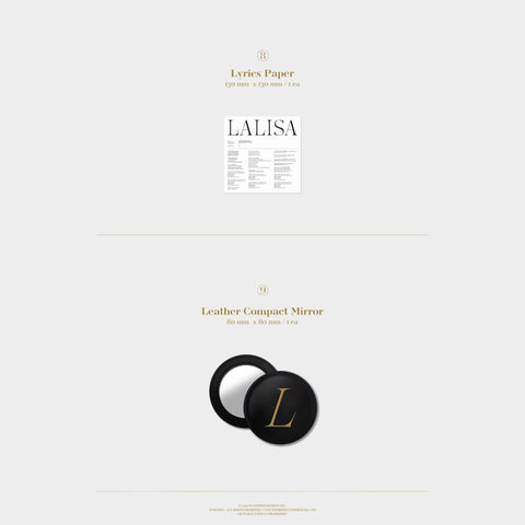 LISA - 1st Single Album - LALISA - Vinyl LP - Limited Edition