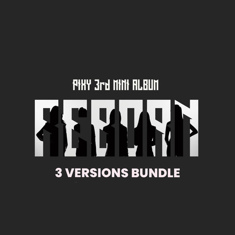 PIXY - 3rd Mini Album - REBORN - 3 Versions Bundle