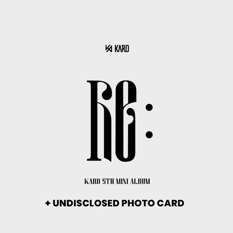 KARD - RE: + Special Photo Card