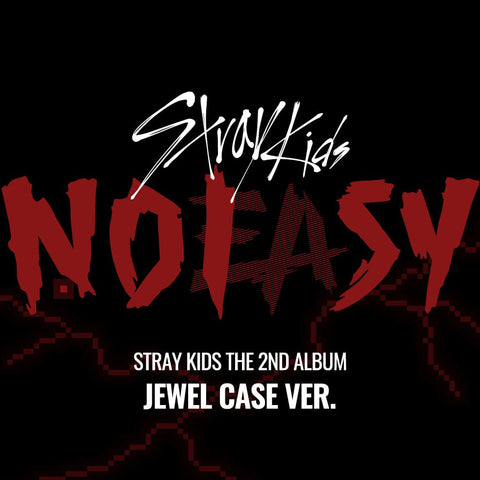 STRAY KIDS -  NO EASY - Jewel Case Version