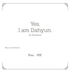 DAHYUN - Yes, I am Dahyun - 1st Photo Book