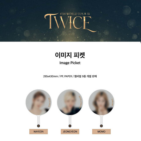 TWICE - Official Merchandise - 4th World Tour III - Picket
