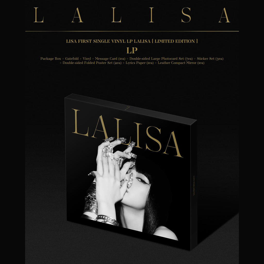 LALISA LISA factory FIRST SINGLE LP VINYL SEALED NEW