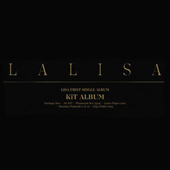 LISA - 1ST SINGLE ALBUM - LALISA - KiT + Photo Card