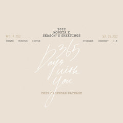 MONSTA X - SEASONS GREETINGS 2022 + DESK CALENDAR