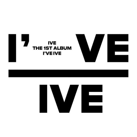 IVE - 1st Full Album - I'VE IVE