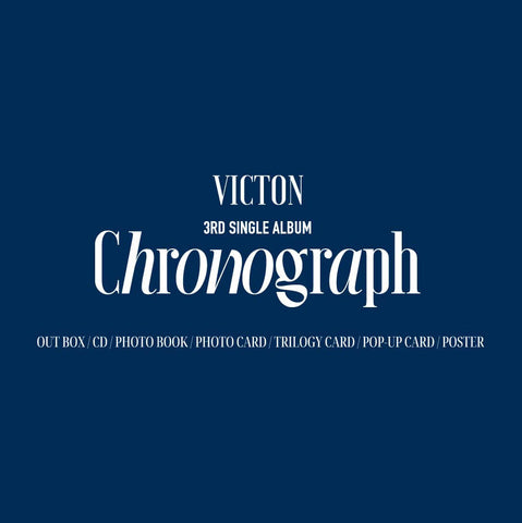 VICTON - 3rd Single Album - CHRONOGRAPH