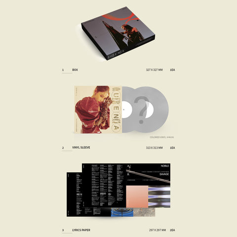 CHUNG HA - 1st Studio Album - Querencia - LP - Limited Edition