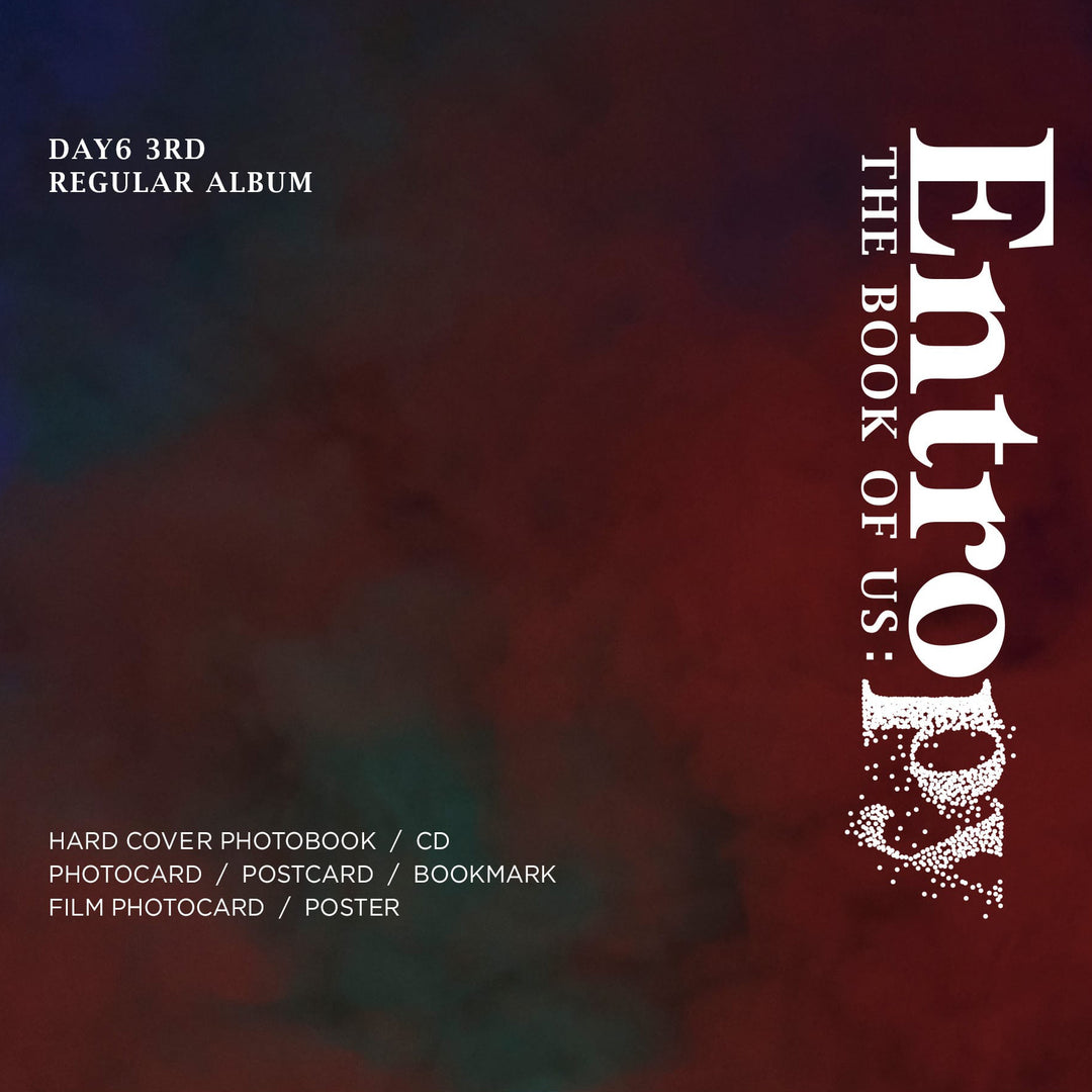DAY6 Chaos Version DAY6 'The Book Of Us: Entropy' 3rd Album Chaos