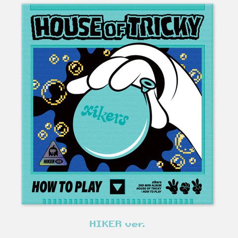 XIKERS - 2nd Mini Album - House of Tricky: How To play + POP UP EXCLUSIVES