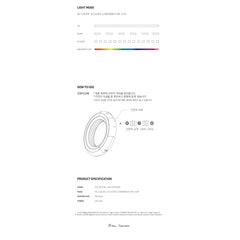ITZY - Official Mini Light Ring Keyring
