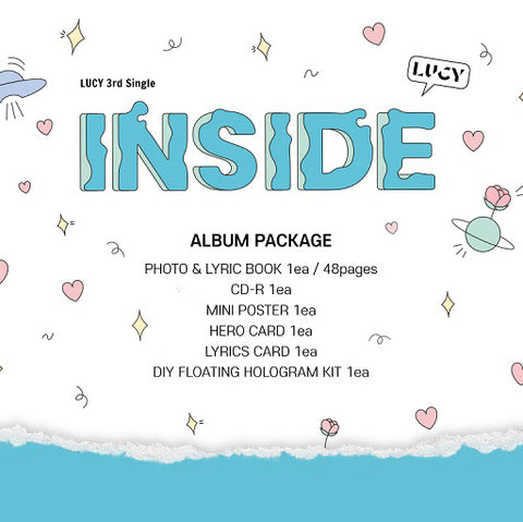 LUCY - 3rd Single Album - INSIDE