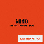 MINO - 2nd Full Album - TAKE - Limited KiT Version