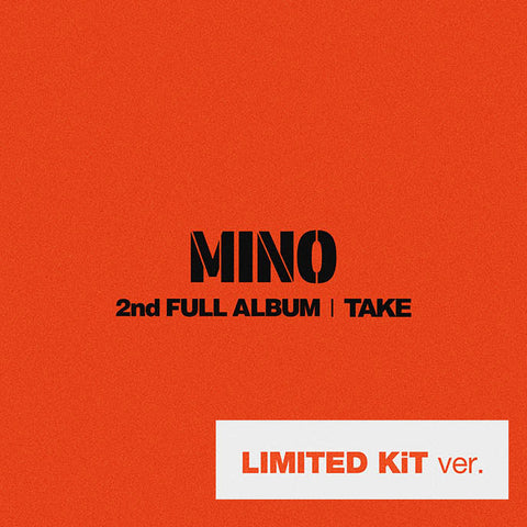 MINO - 2nd Full Album - TAKE - Limited KiT Version