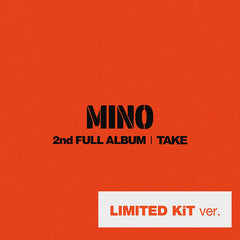 MINO - 2nd Full Album - TAKE - Limited KiT Version