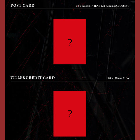 MONSTA X - 3rd Album - FATAL LOVE - KiT Album