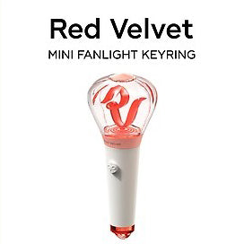 RED VELVET - Official Merchandise - Mini Fan Light Key Ring