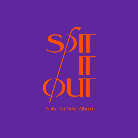 SOLAR - 1st Single Album - Spit It Out