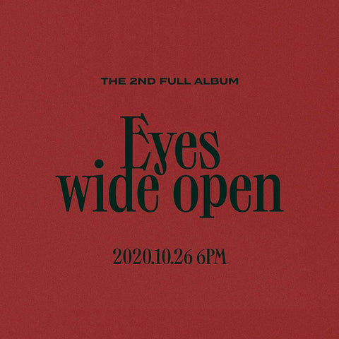 TWICE - 2nd Full Album - Eyes Wide Open