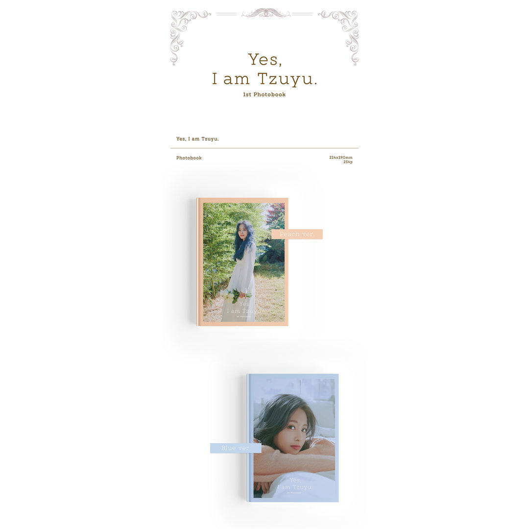 TZUYU - Yes, I am Tzuyu - 1st Photo Book – SarangHello LLC