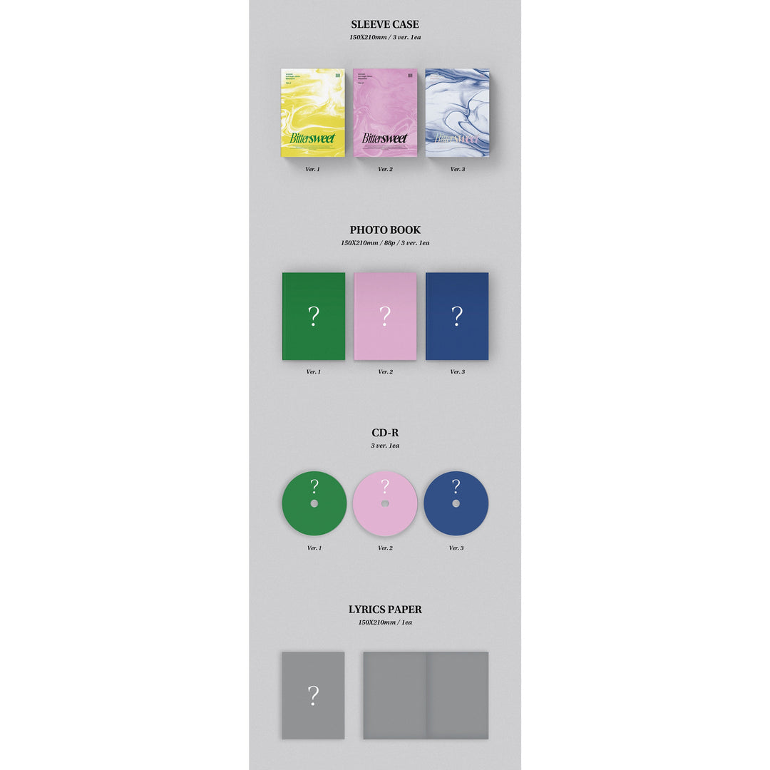 WONHO - 2ND SINGLE ALBUM - BITTERSWEET – SarangHello LLC