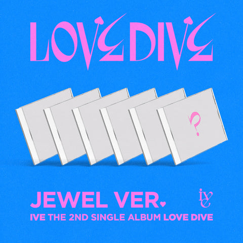 IVE - 2nd Single Album - LOVE DIVE - JEWEL CASE VERSION