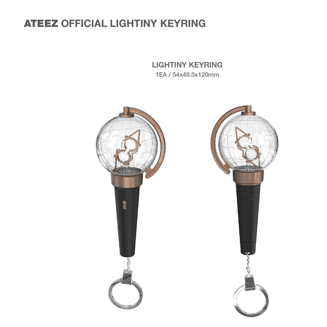 Ateez light stick keyring deals