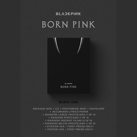 BLACKPINK - 2nd Album - BORN PINK - Box Set