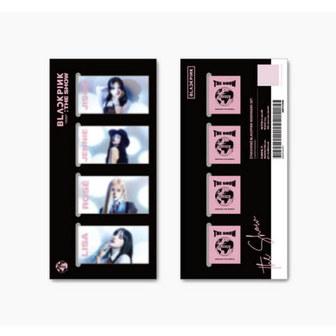 BLACKPINK - Official Merchandise - The Show - Bookmark Set