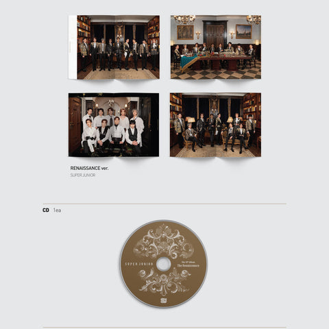 SUPER JUNIOR - 10th Album - The Renaissance - Renaissance Version