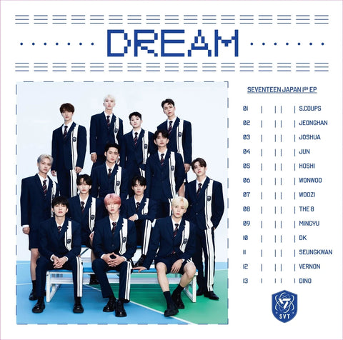 SEVENTEEN - Japanese Album - DREAM - STANDARD