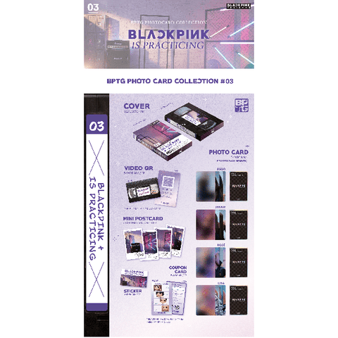 BLACKPINK - THE GAME - PHOTOCARD COLLECTION + SPECIAL GIFT
