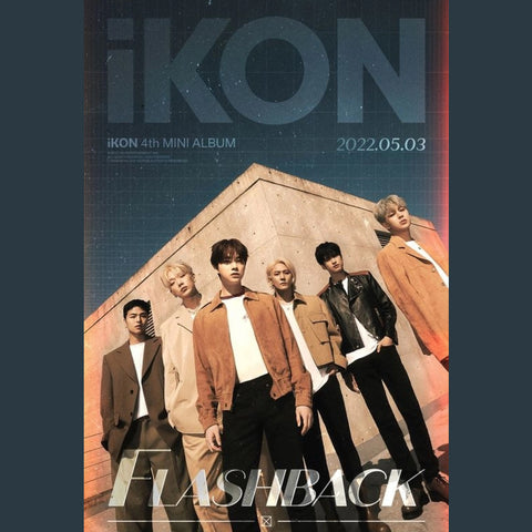 IKON - 4th Mini Album - FLASHBACK (Digipack version)
