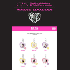 STAYC - YOUNG-LUV.COM - OFFICIAL MERCHANDISE - HEART KEY RING