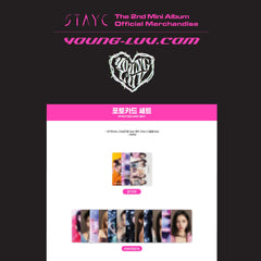 STAYC - YOUNG-LUV.COM - OFFICIAL MERCHANDISE - PHOTO CARD SET