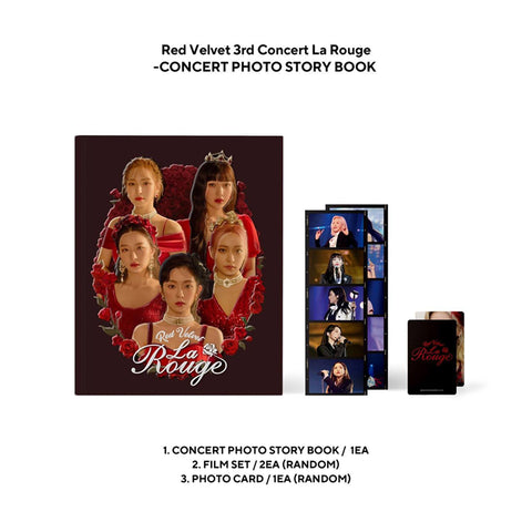 RED VELVET - 3RD CONCERT PHOTO BOOK – LA ROUGE