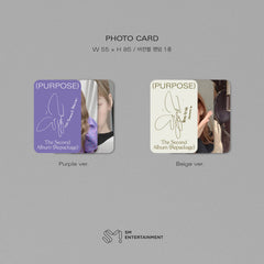 TAEYEON - 2nd Album Repackage - Purpose