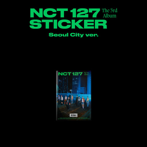 NCT 127 - 3rd Album - Sticker - Seoul City Version