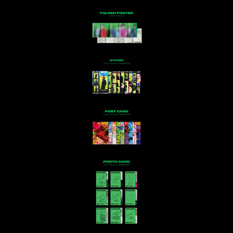 NCT 127 - 3rd Album - Sticker - Sticky Version