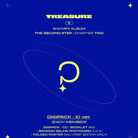 TREASURE - 2nd Mini Album - THE SECOND STEP: CHAPTER TWO - Digipack Version
