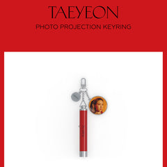 TAEYEON - Official Merchandise - Purpose Photo Projection Keyring