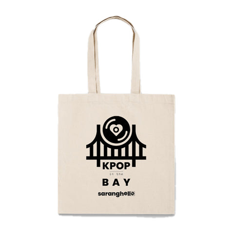 SarangHello - Official 'K-POP In The Bay' Tote Bag - Limited Edition